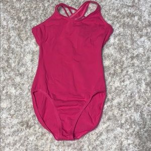 Pink leotard EUC Natalie Dance Wear